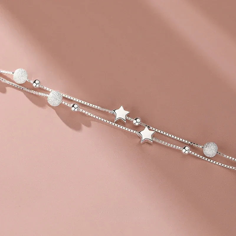 Zartes Silberarmband - Serena Light