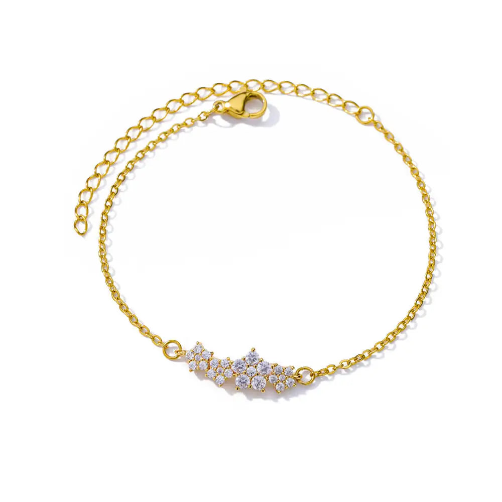 Elegante und zarte Armbänder - Silber&amp;Gold
