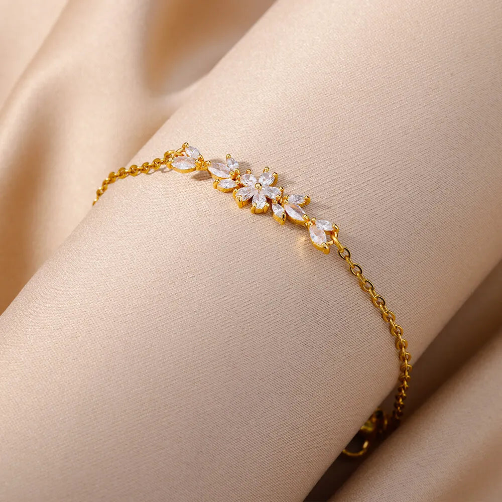 Elegante und zarte Armbänder - Silber&amp;Gold