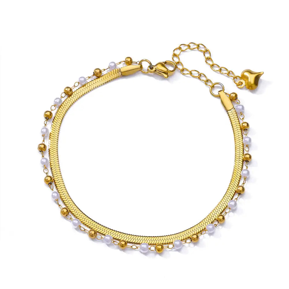 Elegante und zarte Armbänder - Silber&amp;Gold
