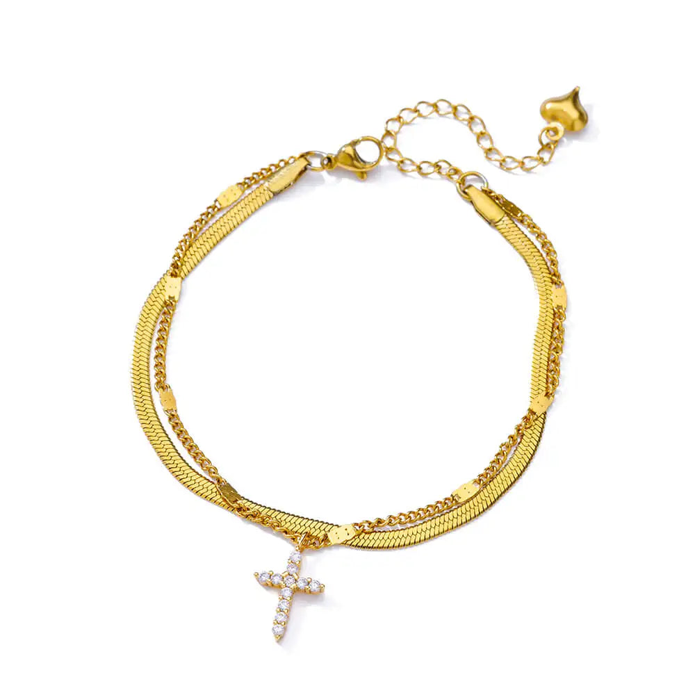 Elegante und zarte Armbänder - Silber&amp;Gold