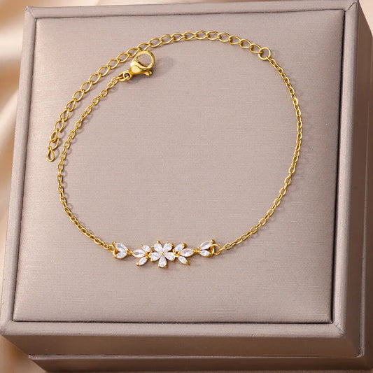 Elegante und zarte Armbänder - Silber&amp;Gold